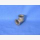 ISO DN 25 KF 90-degree elbow, stainless